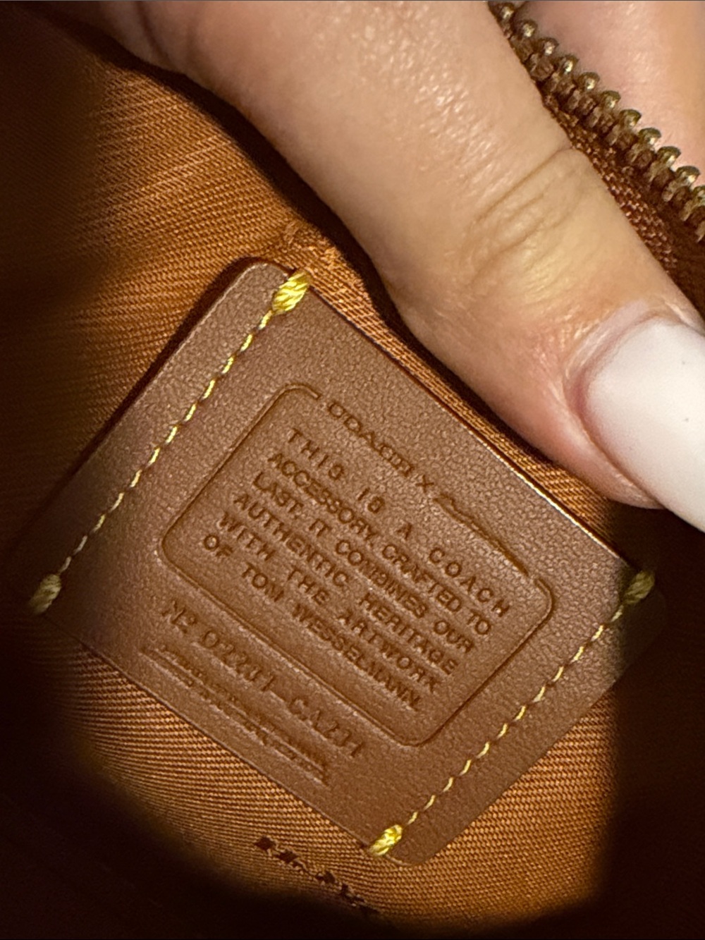 Coach X Tom Wesselmann Kira Crossbody In Signature Textile Jacquard - Picture 4 of 4